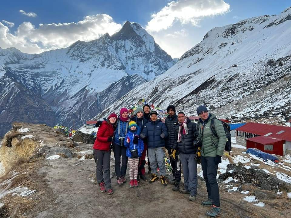 annapurna base camp trek dauer