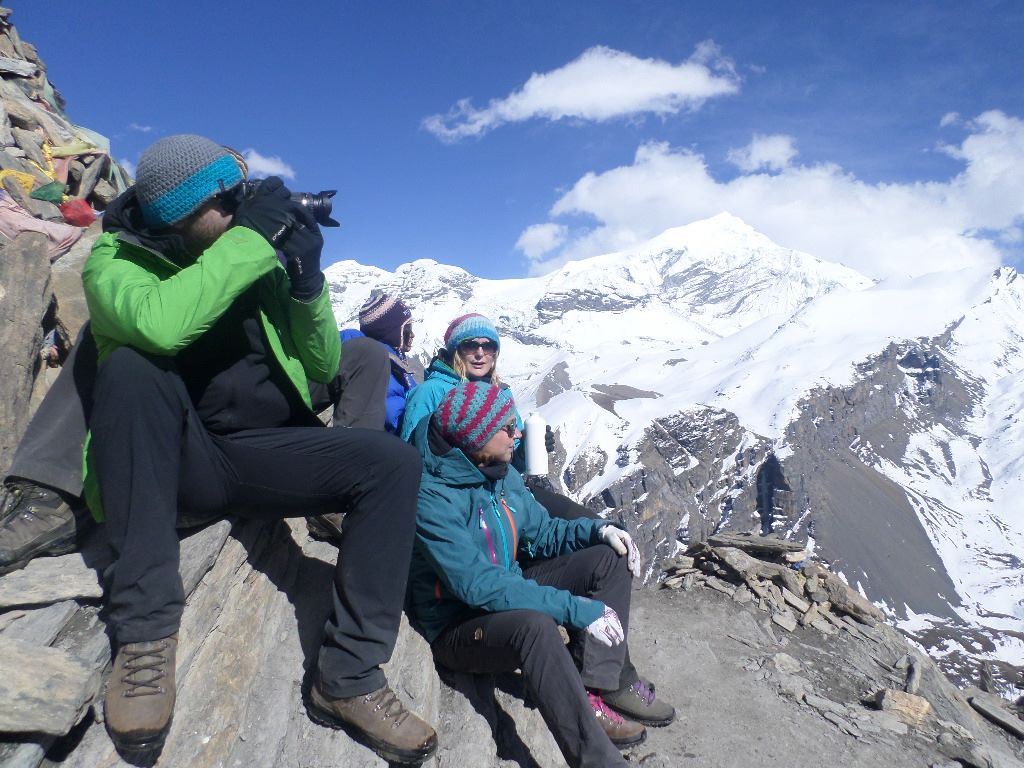 Thorong high camp