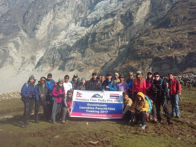 Langtang valley trek with kids