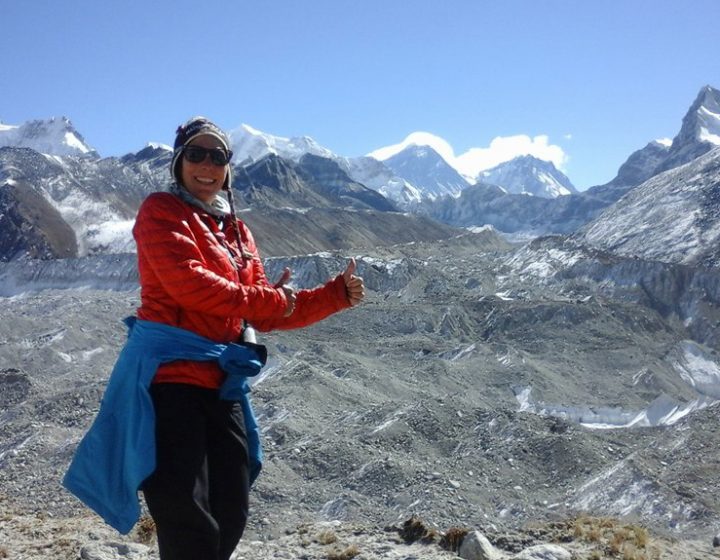 Everest View From Fifth Lake