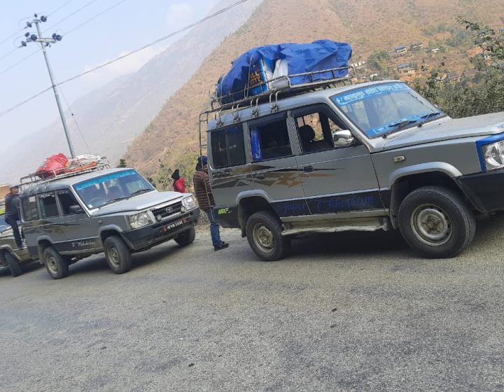 Jeep From Kathmandu to Salleri