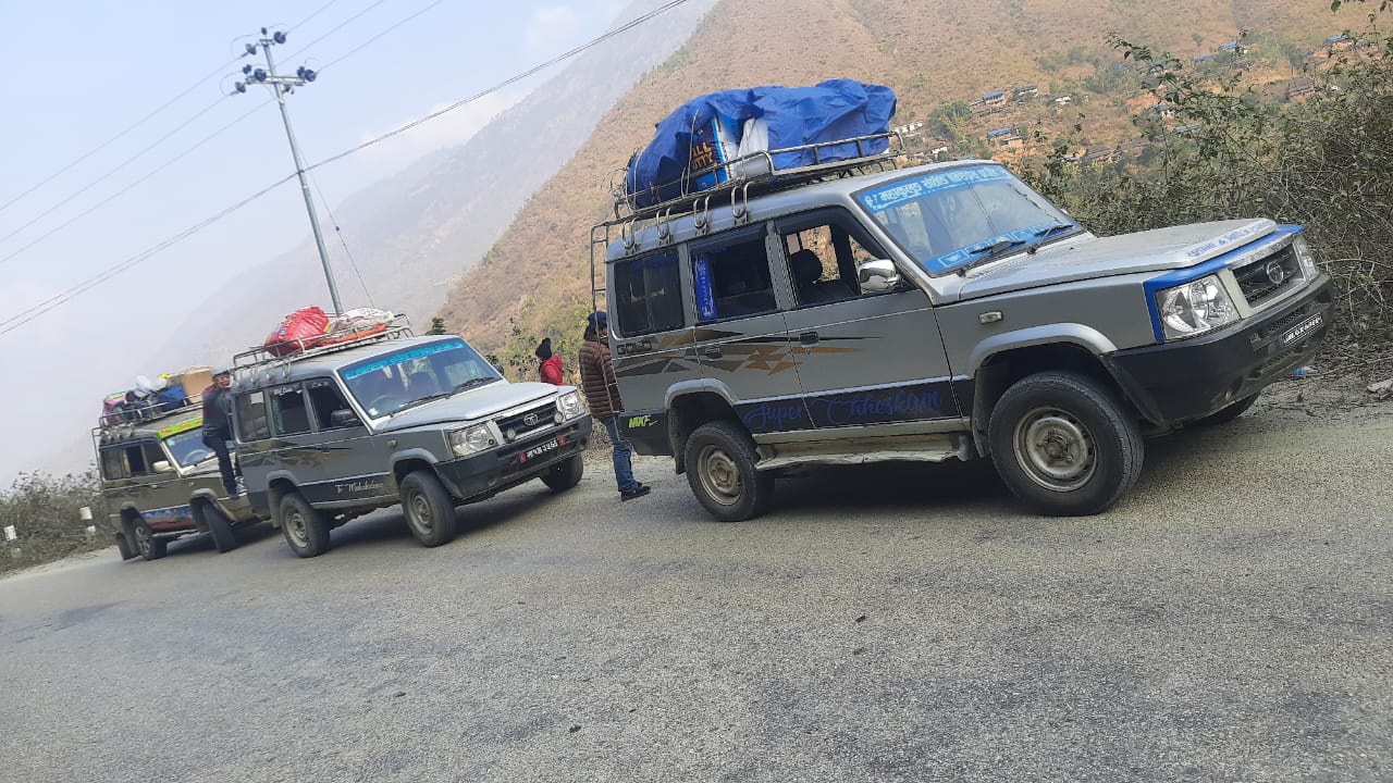 Jeep From Kathmandu to Salleri Trekking To Everest