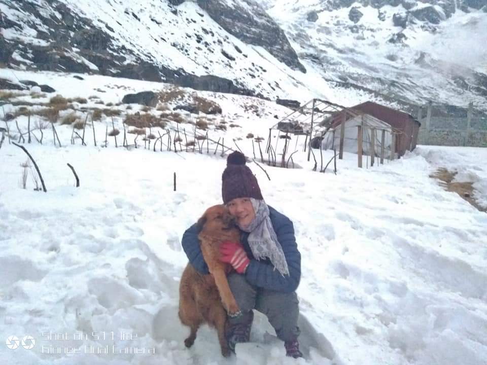 Kumari Tamang, The Best Female Guide in Nepal, HVT Guide