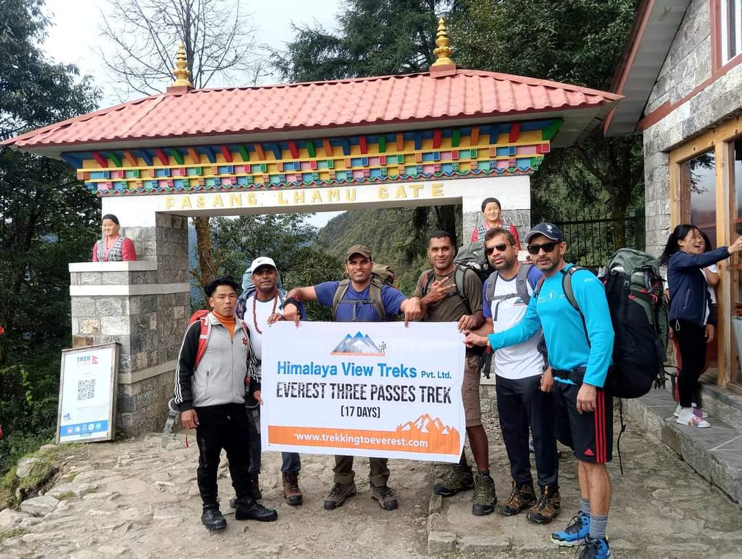 Milan Rai, Trekking Guide From Lukla, Everest Threee Passes trek with Milan Rai, HVT Guide