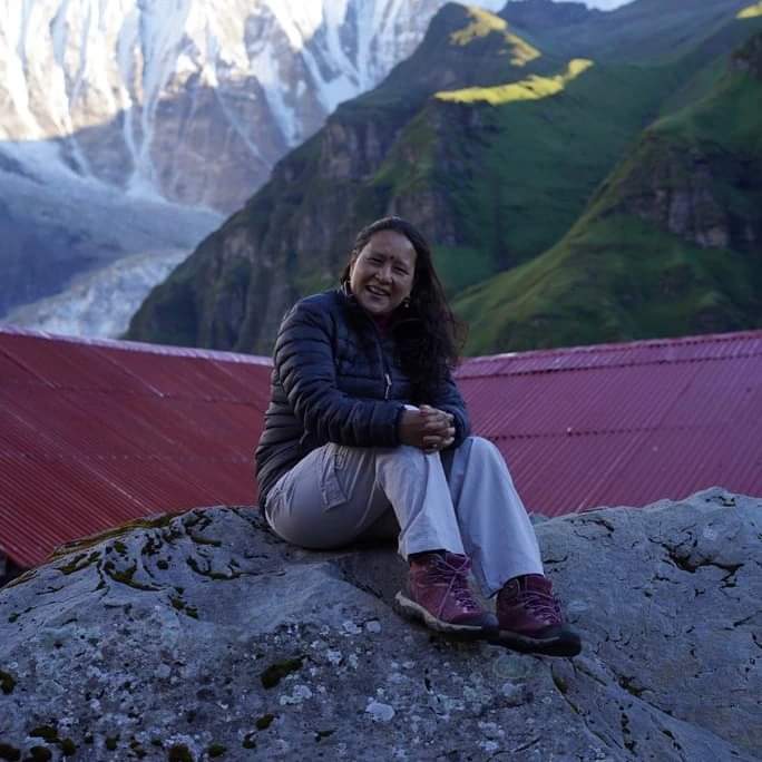 Purnima Nepali, expert Female Guide in Nepal, 