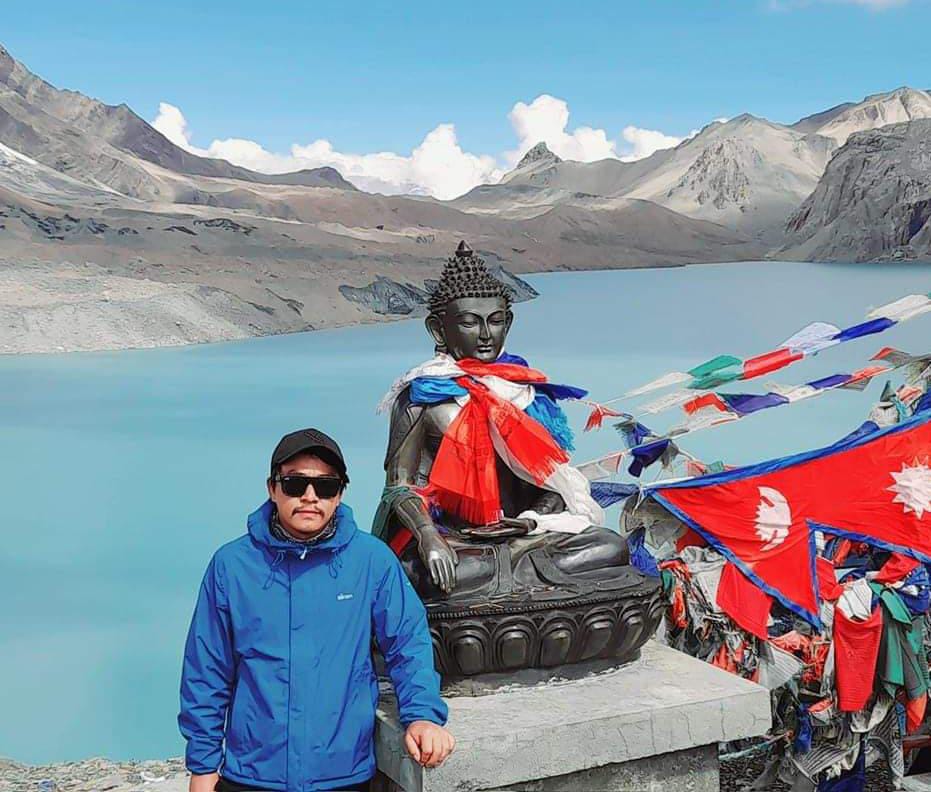 Suroj Tamang, senior Trekking Guide, Pikey peak Trek With Suraj Tamang