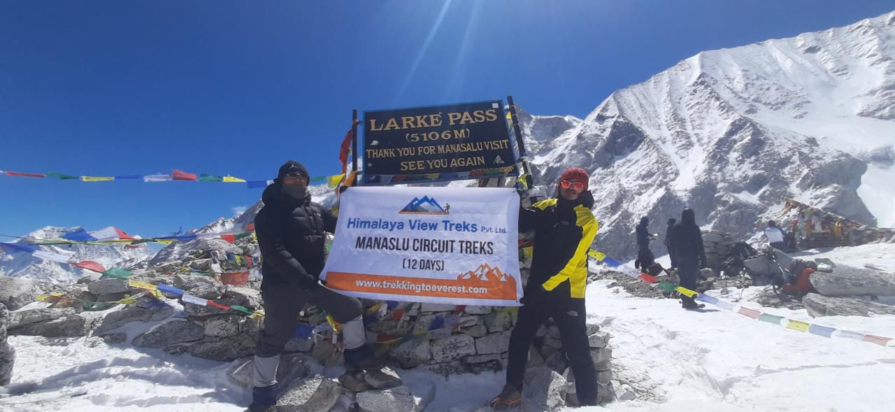 Manaslu Lsarke La Pass